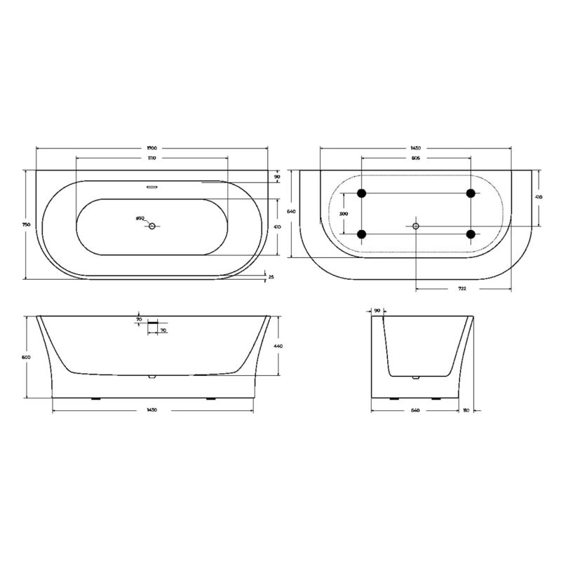 Акриловая ванна BelBagno BB711 1700 750мм.jpg