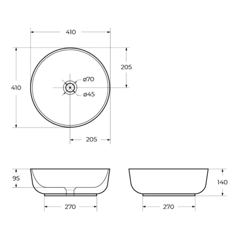 13 Накладная раковина BelBagno BB1315H316 410мм.png