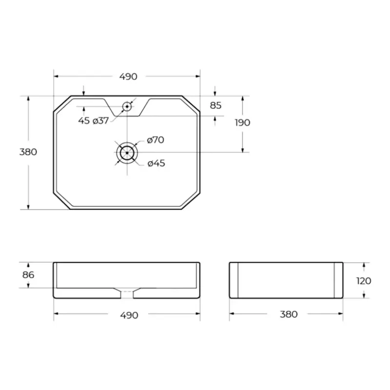 13 Накладная раковина BelBagno BB1387 490мм.jpg