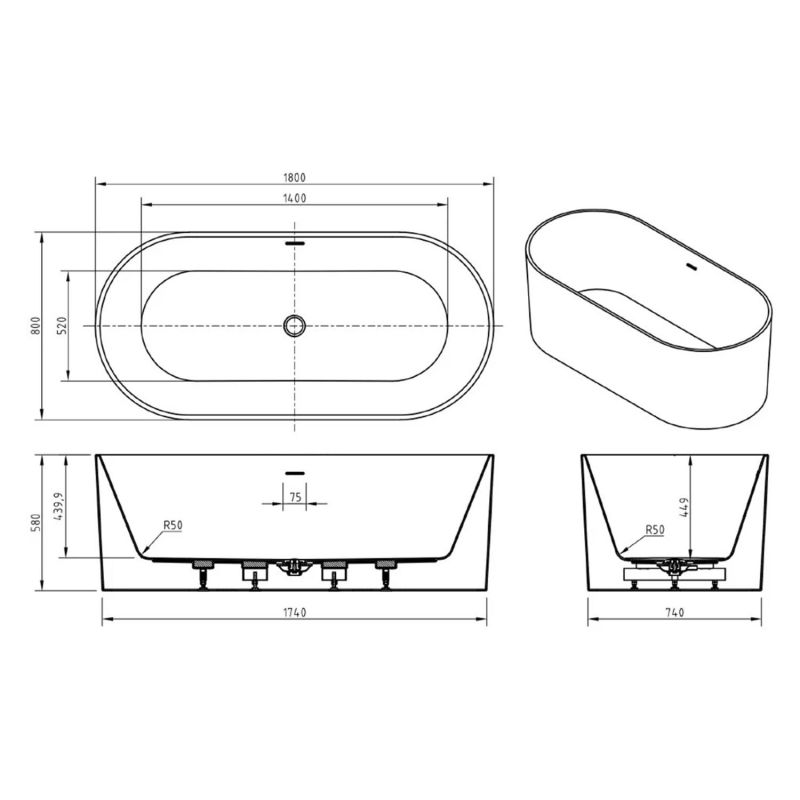 Акриловая ванна BelBagno BB705 1800 800мм.jpg