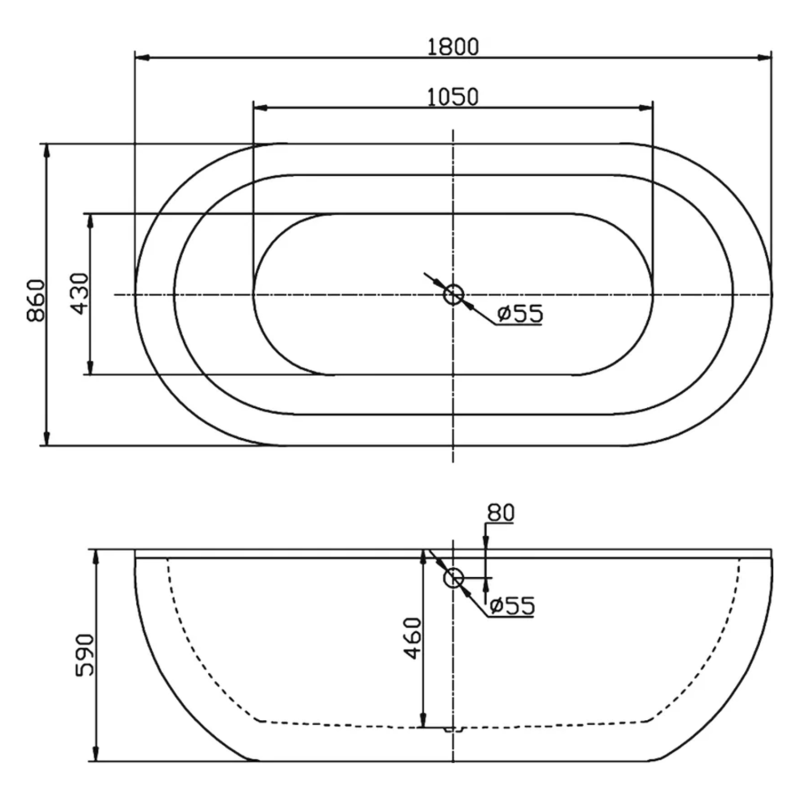 2 Акриловая ванна BelBagno BB13 1800 860мм.png